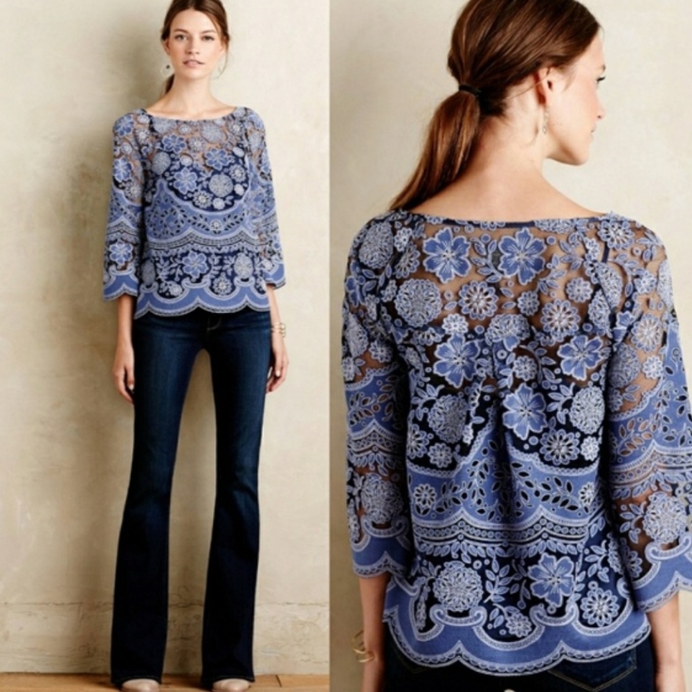 {Anthropologie} HD In Paris Montmartre Top